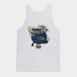 GUILE: SONIC BOOM - BLUE Tank Top